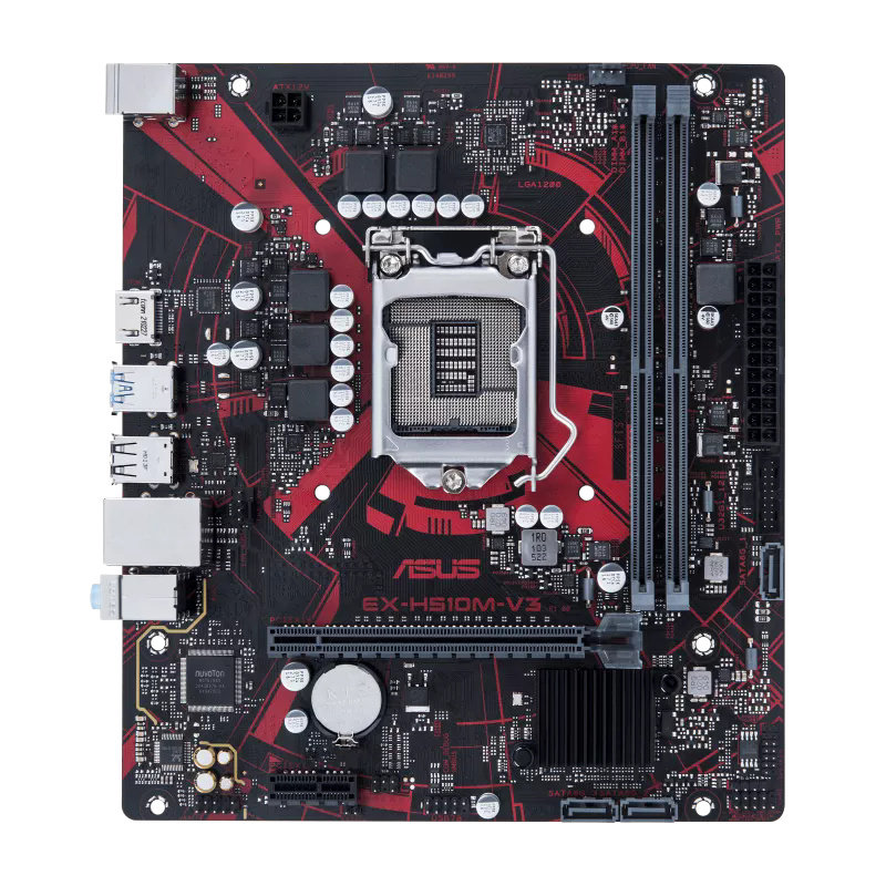 华硕H510M技嘉B560M台式电脑主板1200针支持10/11代CPU DDR4内存