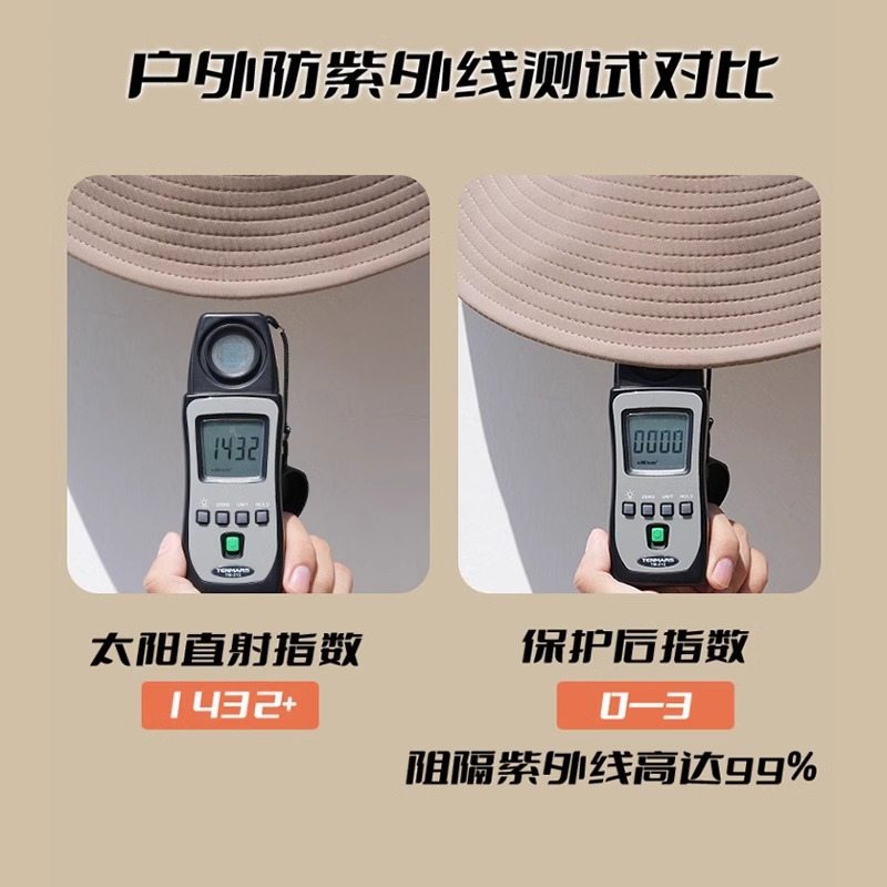 大头围登山帽牛仔夏季渔夫帽女大帽男太阳檐遮阳帽子防晒爬山户外