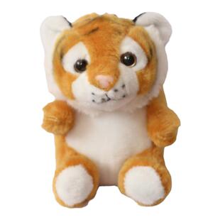 仿真小老虎挂件公仔虎包虎尾毛绒玩具玩偶背包汽车钥匙包包挂饰