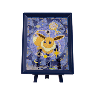 3D-JP宝可梦伊布家族星光之夜系列80片迷你透明拼图摆件解闷玩具