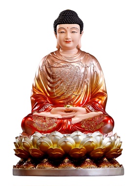 释迦牟尼佛佛像客厅供奉如来佛祖