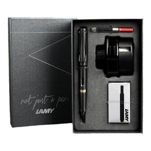 德国LA-MY凌美 safari狩猎者墨水墨囊礼盒装钢笔学生用练字成人艺术签字日常书写财务用笔套盒生日商务送礼