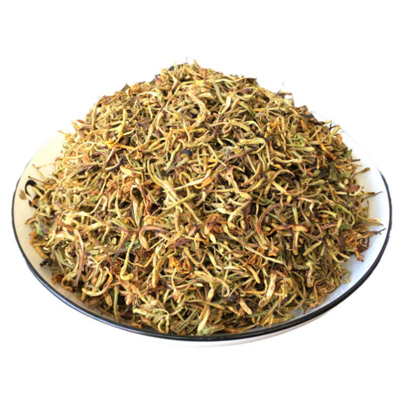 野生金银花中药材湖北干金银花茶