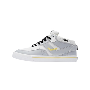 PONY波尼滑板鞋atop男款春秋中帮复古休闲时尚运动鞋233M1AT05GR