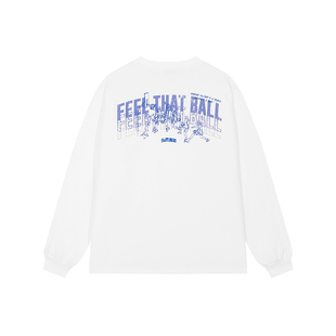 有志者UZIS篮球运动长袖男速干透气宽松美式休闲有志青年T恤[步调