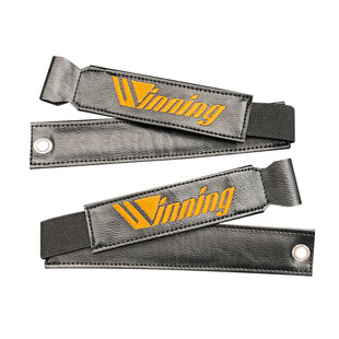 winning拳击不求人系带牛皮散打泰拳拳击训练快速系带外置魔术贴