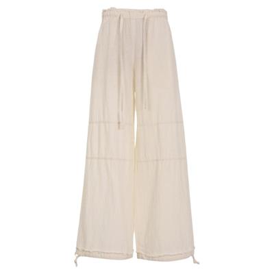 ACNE STUDIOS 秋冬新款女士高腰阔腿裤工装裤银泰百货精品301574