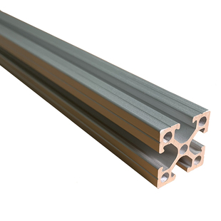 天行机械手工装治具配件 两槽 三槽MF03002铝条B 1米型材1818端盖