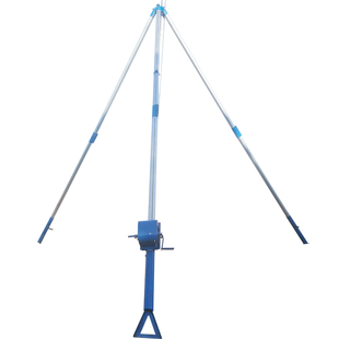 铝合金立杆机电力扒杆三角架人字抱杆三脚巴杆配件 立电杆8到15米