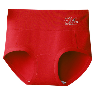 古今本命年抗菌全棉裆高腰三角裤