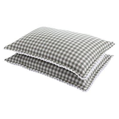 厂家全棉壳枕头谷壳填充水洗枕套