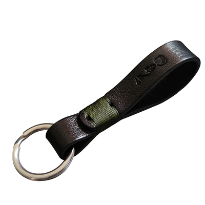 头层牛皮手工制作真皮钥匙扣