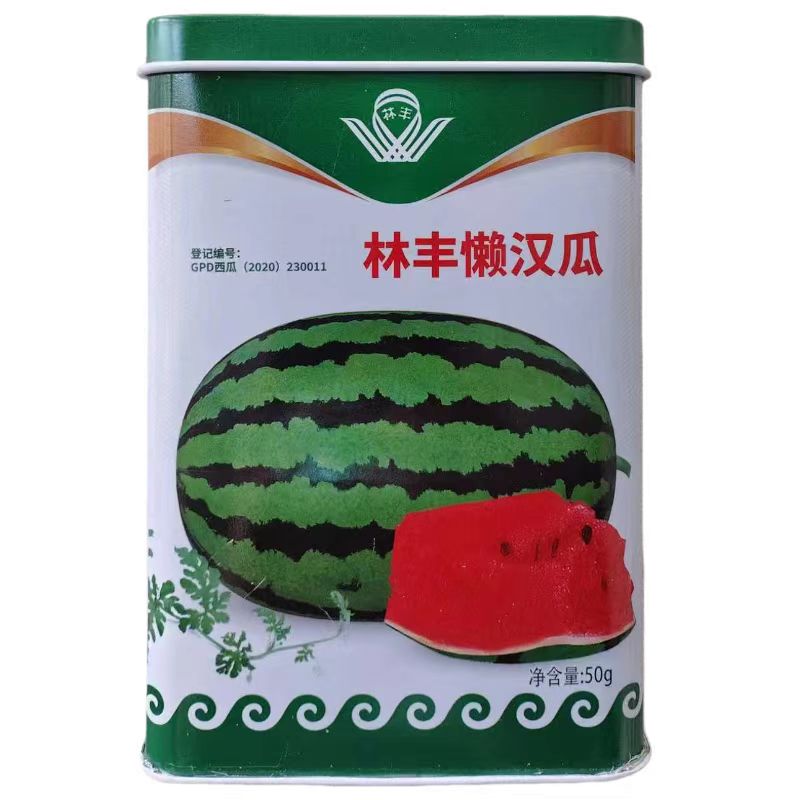 杂交鲜食西瓜种子林丰懒汉瓜