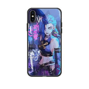 黑默丁格手机壳双城之战适用于苹果玻璃壳oppo保护套华为小米硅胶