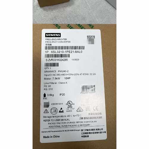 议价变频器6SL32101PE218AL0适用