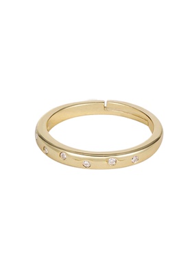 鱼头星星时尚尾戒气质锆石食指戒戒指女生轻奢礼物官方正品礼物潮