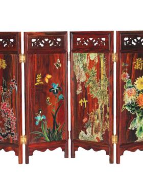 家具模型屏风微型工艺品红木复古