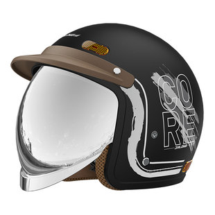 头盔男款2025新款冬防寒电动车骑行专用安全帽内推隐藏镜片3c认证