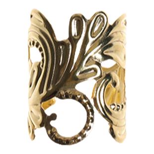 发扣古风发圈编发点缀头饰金色汉服配饰古装发环金属辫子银扣发饰