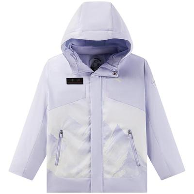 安踏儿童女大童羽绒服