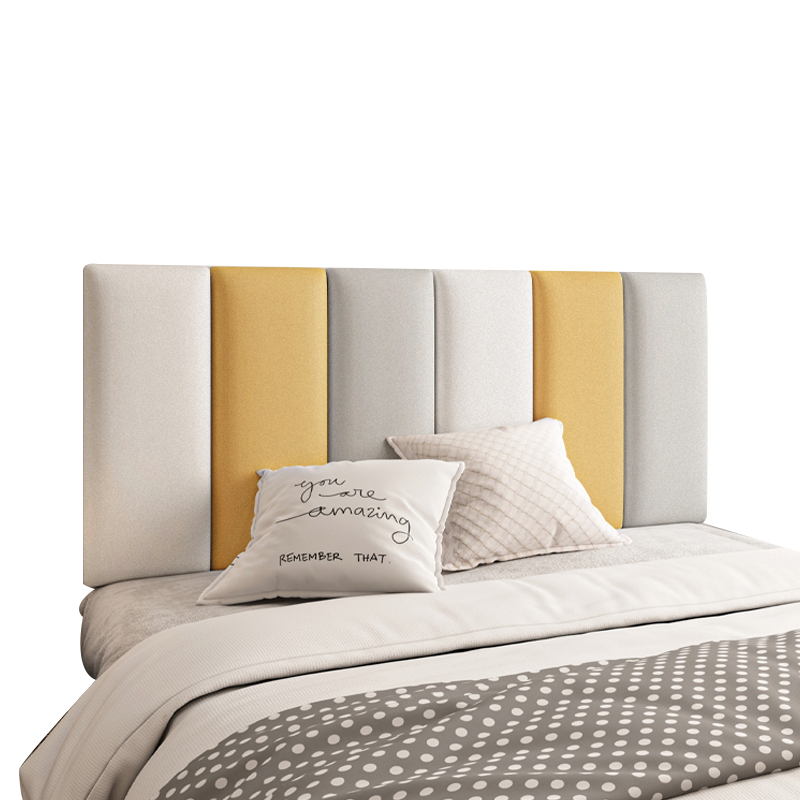 榻榻米墙围软包科技布防撞软包墙面儿童房护墙床头板靠背垫贴自粘