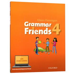 Oxford Grammar Friends 4 附CD 牛津小学英语语法书4 和语法做朋友 涵盖剑桥少儿考试语法 英文原版小学教辅 英文版进口书