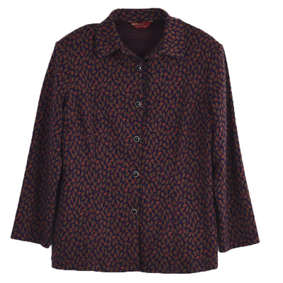 80多岁老太太秋装上衣六十多岁女