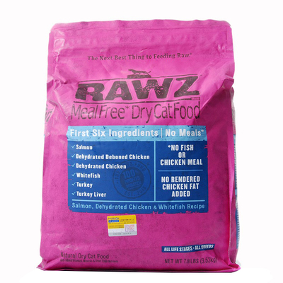 rawz美国罗斯火鸡低温烘焙全猫粮