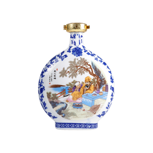 道光廿五四大文人52度白酒礼盒500ml单瓶整箱固态发酵粮食酒送礼