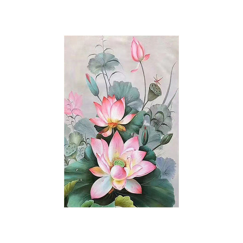 白鹿艺术手绘油画印象装饰画
