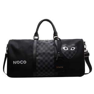 潮牌健身包男斜挎运动短途出行大容量防水休闲旅游登机手提背包女