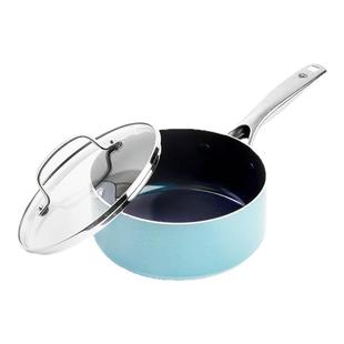 bluediamond 蓝钻婴儿辅食锅陶瓷雪平锅早餐锅不粘锅宝宝小奶锅