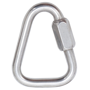 豪博睿攀岩探洞304不锈钢三角梅隆锁梅龙锁梅笼扣梅陇锁户外装备