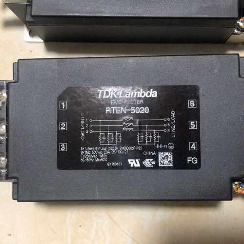 现货RTEN-5020 TDK-LAMBDA电源滤波器三相单