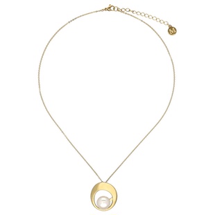 MAJORICA美娇丽佳手作珍珠项链女款简约颈链搭配12mm手作珍珠