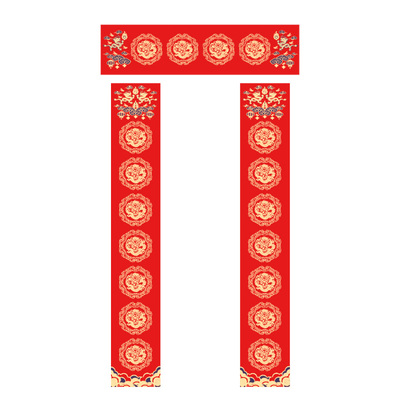 高档蜡染对联手写宣纸