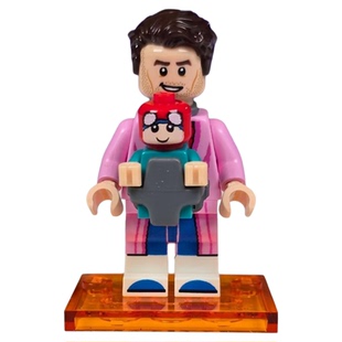 乐高漫威平行宇宙蜘蛛侠抽抽乐人仔71050迈尔斯朋克钢骨积木玩具