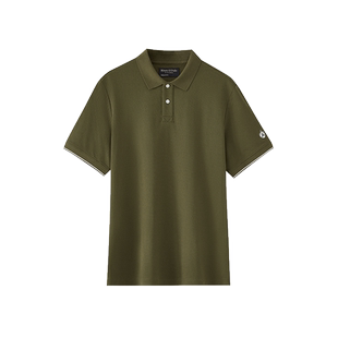 【自营】Marc O'Polo【特价清仓】撞色简约休闲宽松短袖Polo衫男