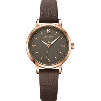 聚利时简约夜光学生石英女表