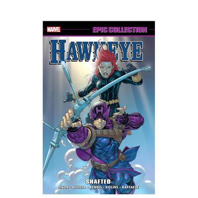 【预售】【Marvel】鹰眼史诗系列箭在弦上英文漫画平装进口原版书Hawkeye Epic Collection: Shafted Salvador Larroca