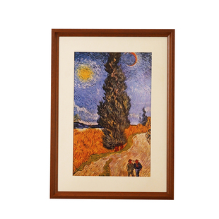 相框挂墙实木画框装裱16寸框架a3A4海报外框定制水彩素描4K大尺寸