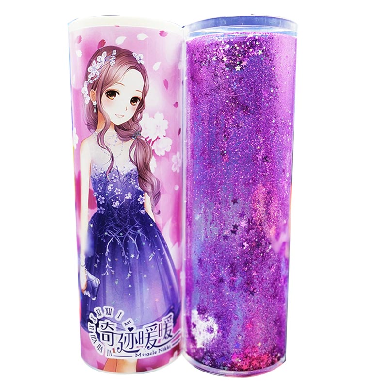 耐脏防水笔袋流沙新款