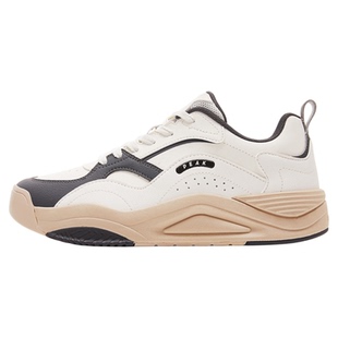 匹克态极漫行板鞋男冬季新款男鞋黑白厚底休闲鞋子百搭运动鞋女鞋