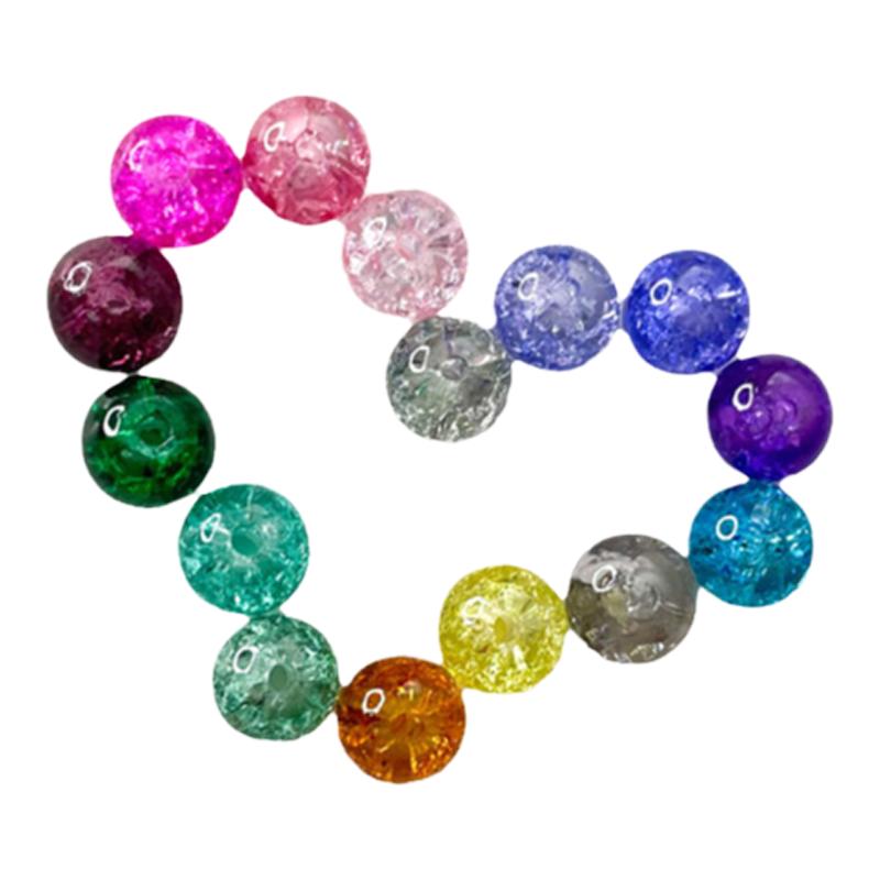 日式琉璃珠 水晶串珠珠子手工头绳diy材料手链散珠饰品配件配饰珠