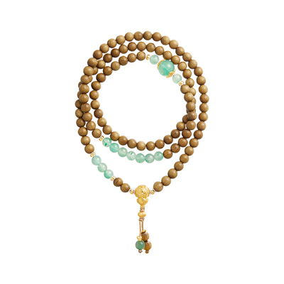 故宫淘宝金玉葫芦金丝楠木手串