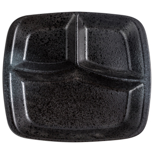 创意分餐盘陶瓷盘子 一人份早餐盘零食分格盘家用下午茶点心盘子