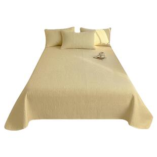 A类纯棉床盖单件2026新款四季通用全棉夹棉榻榻米床单炕盖三件套