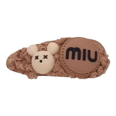 儿童毛绒可爱发夹前额刘海碎发bb夹女孩侧边夹子女童宝宝头饰发卡