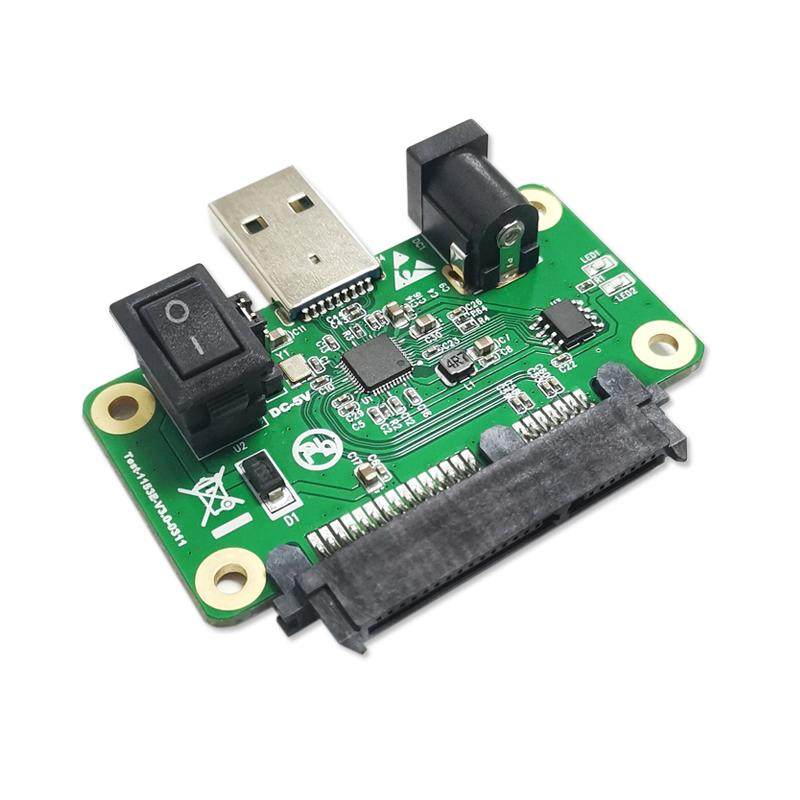 联存SATA转USB3.0转接板固态硬盘SSD开卡器量产维修工具ASM1153e