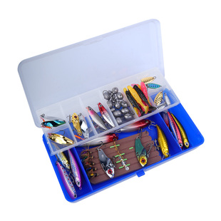 路亚假饵微物饵全套装之字狗米诺飞蝇钩vib亮片马口白条翘嘴专用